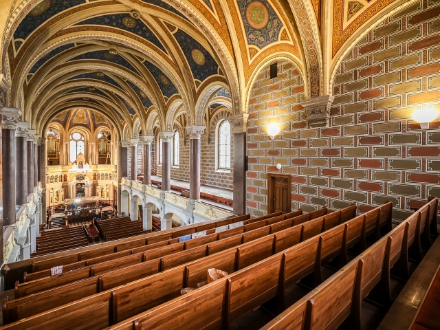 Plzen Velka Synagoga Rekonstrukce Interieru Jiri Lowy Predseda Zidovska Obec Plzen 26